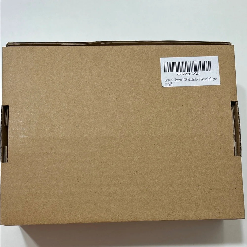 Binaural Black USB Headset (noise canceling microphone) for Office, Call Centers